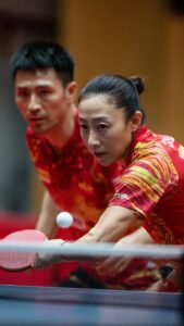 table tennis players