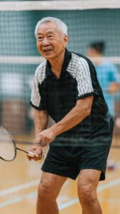 Badminton player